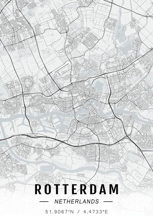 Rotterdam map