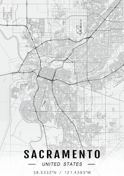 Sacramento map