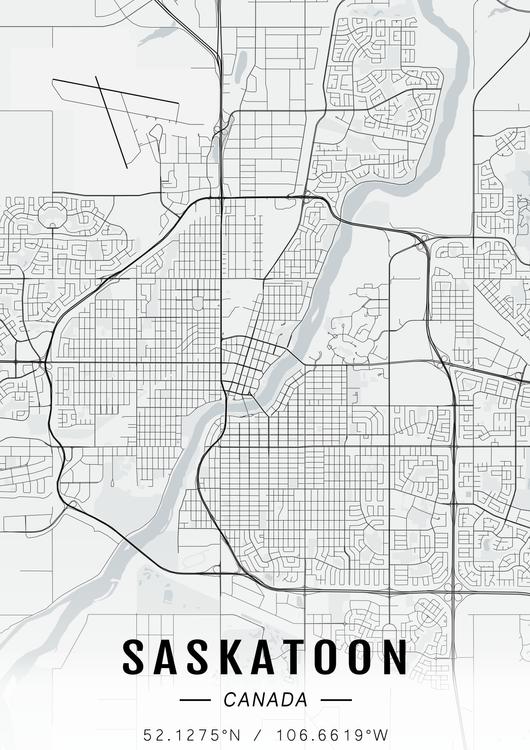 Saskatoon map
