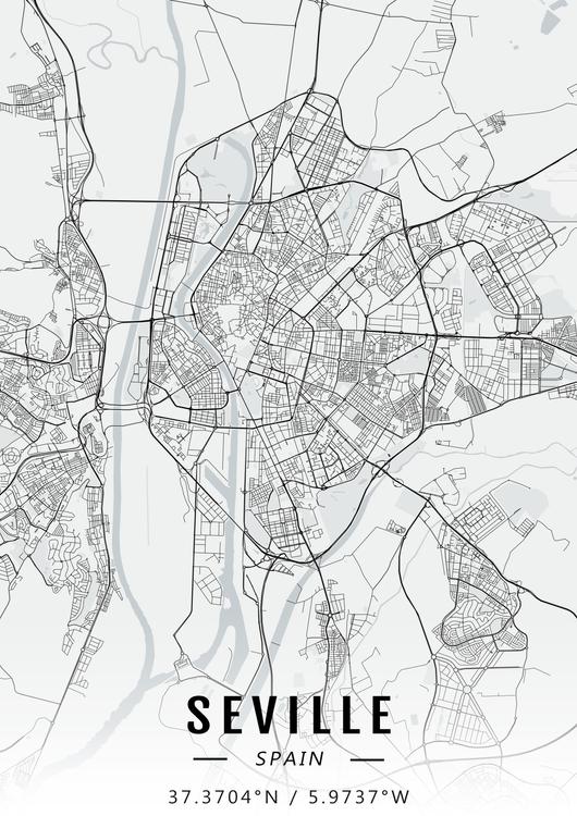 Seville map