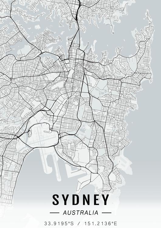 Sydney map