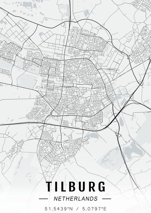 Tilburg map