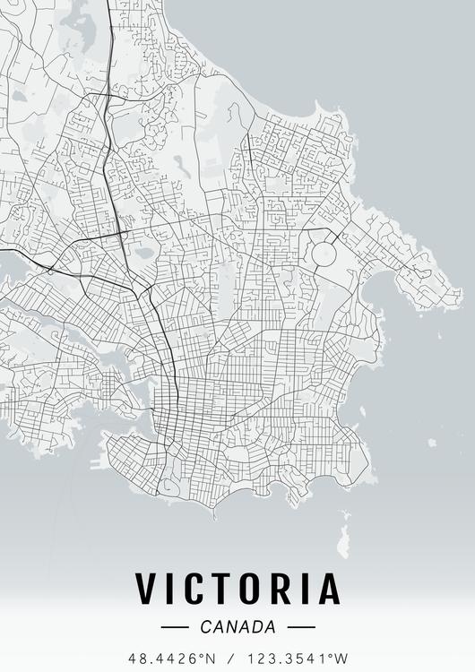 Victoria map