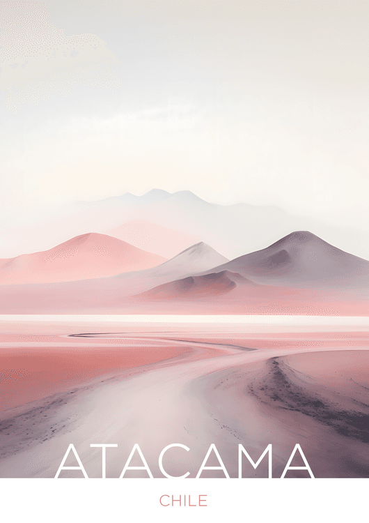 The Atacama Desert - Chile - Spray Painting Technique