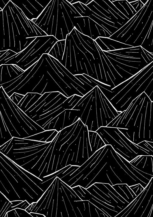 The dark mountains