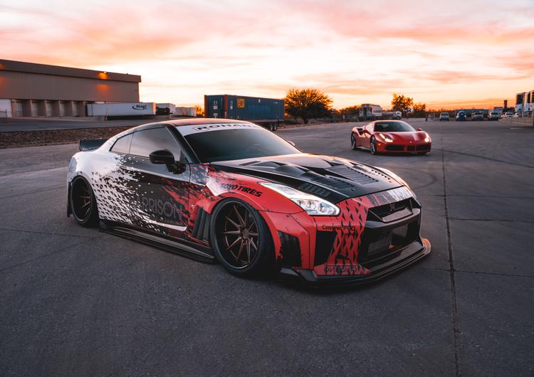 Nissan GT-R R35 & Ferrari 488