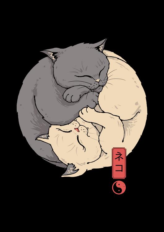 Yin Yang cats