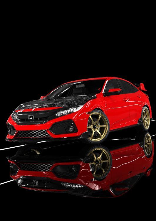 Honda Civic Type-R FK8 ( Potrait 2 )