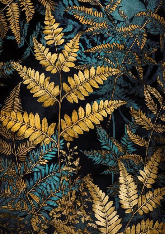 Golden fern nature 2 #ferns