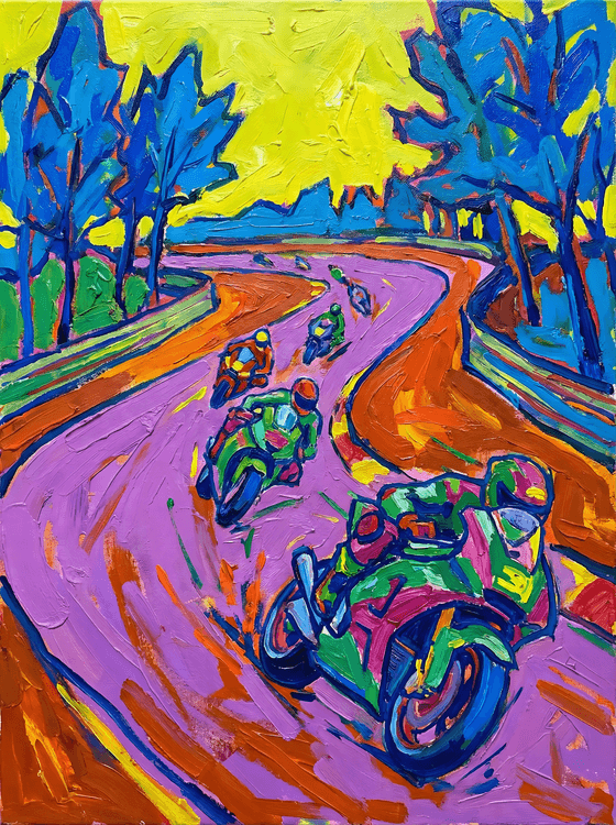 Chromatic Velocity: The Impasto Grid