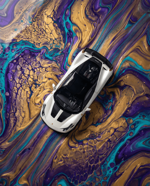 Liquid Gold Ferrari 458 Speciale