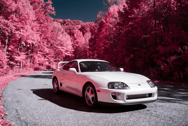 White Supra Infrared Dreamscape
