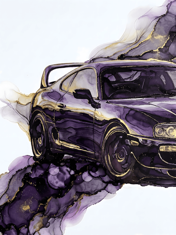 Royal Flow: Supra A80 Alcohol Ink