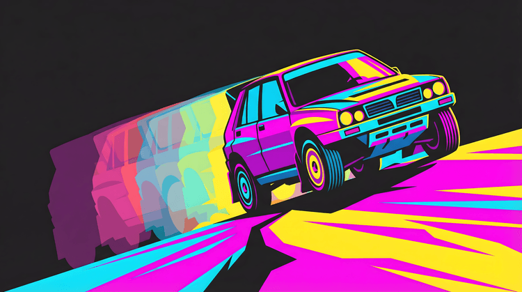 Lancia Delta Integrale: Chromatic Kinetic Pulse