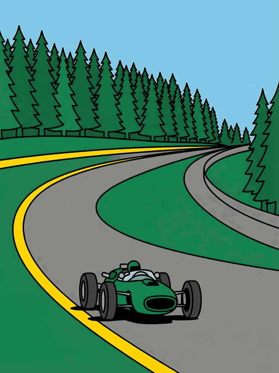 Vintage Grand Prix: The Green Racer of Spa