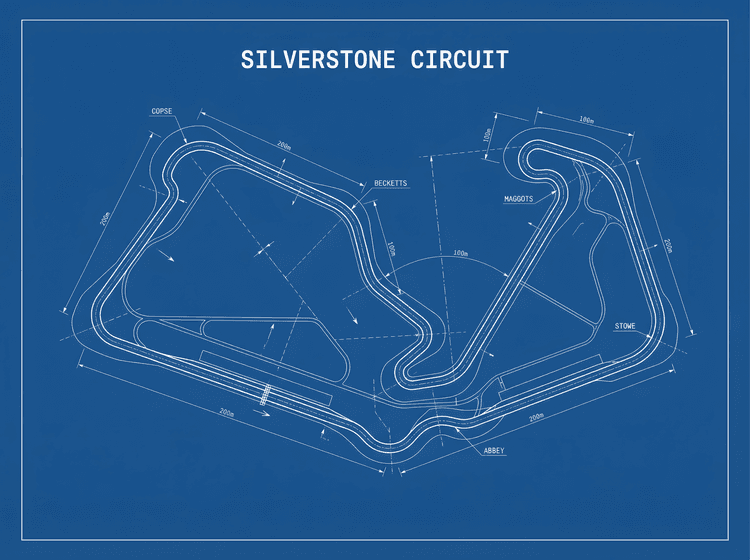 Silverstone Circuit: Engineering Blueprint Study
