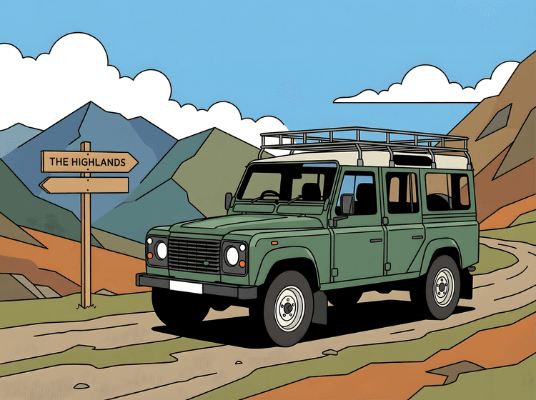 Highland Explorer Land Rover Defender