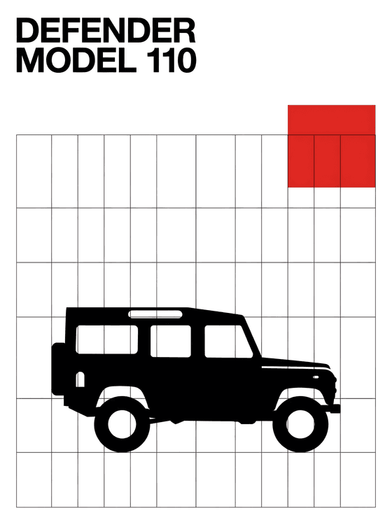Defender 110 Swiss Grid Edition