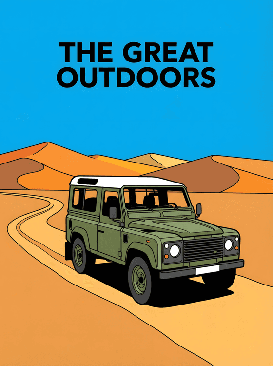 The Great Outdoors Land Rover Defender 90