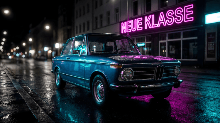 BMW 2002 Neue Klasse Nocturnal Neon Drive