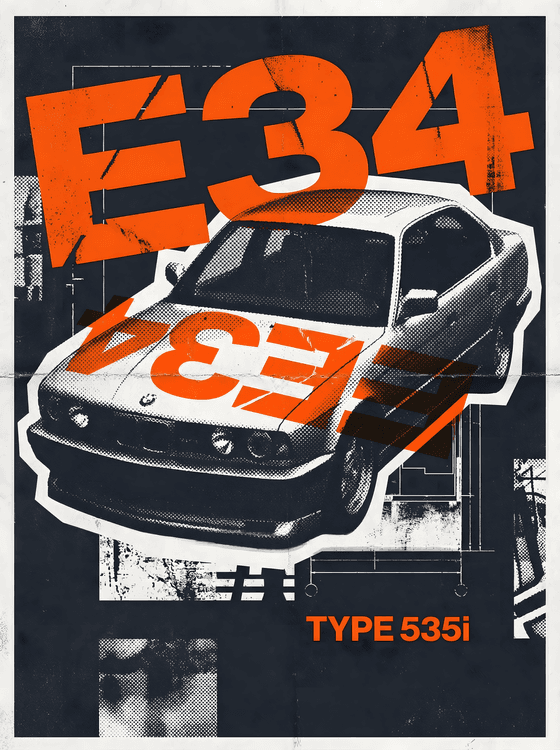 E34 Street Culture: Type 535i