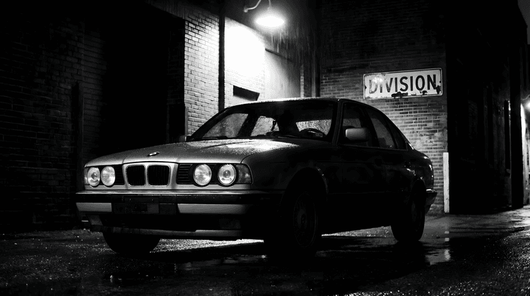 The Division Alley: Noir BMW E34