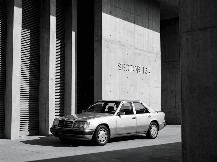 Sector 124: Brutalist Mercedes W124