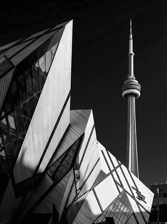 Shattered Geometry: CN Tower and ROM