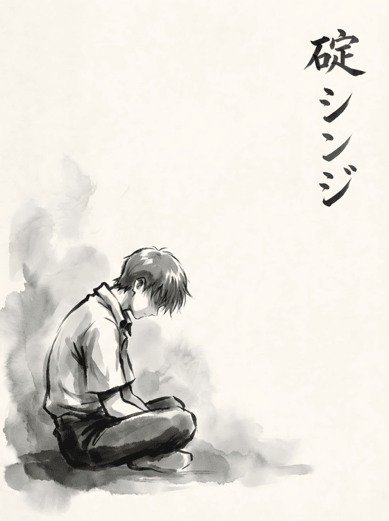 Shinji Ikari - Ink Solitude