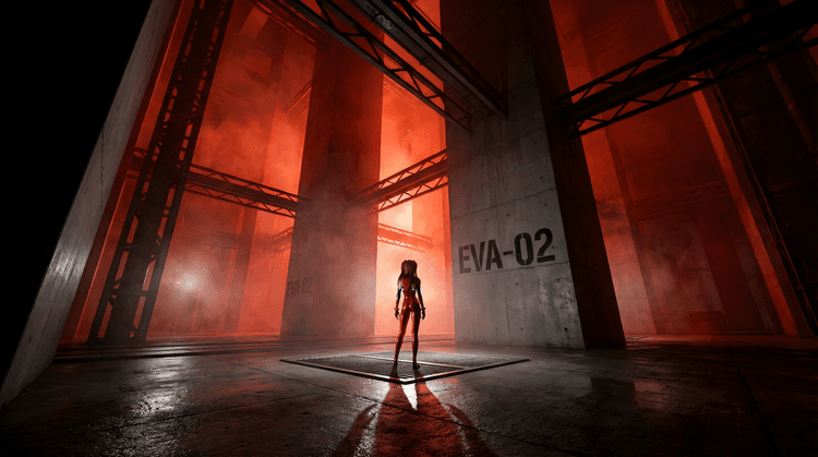 EVA-02 Hangar: Asuka's Stand