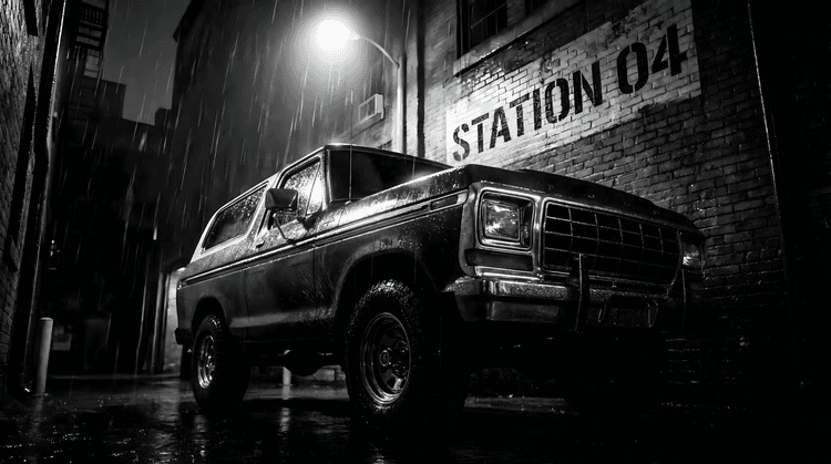 Station 04: Classic Bronco Noir Night