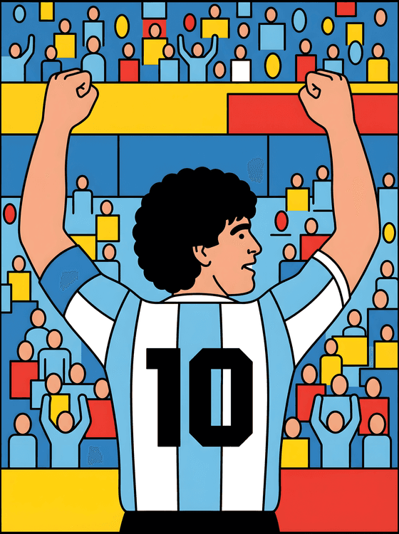 Maradona: Ligne Claire Victory