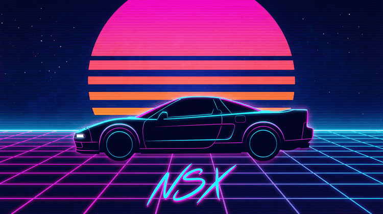 Neon Nights NSX Outrun Edition