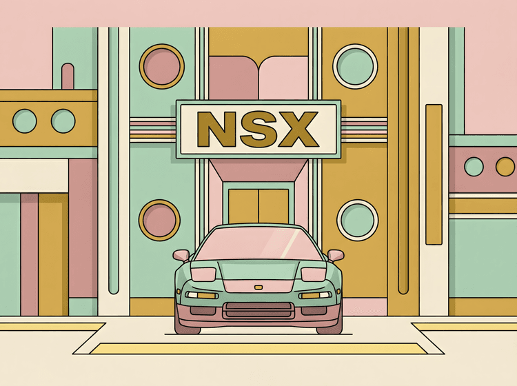 Pastel Symmetry NSX
