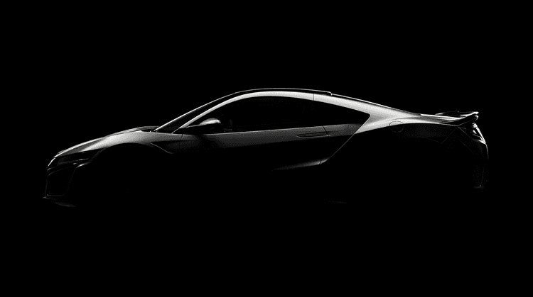 Sleek Silhouette: Modern Honda NSX
