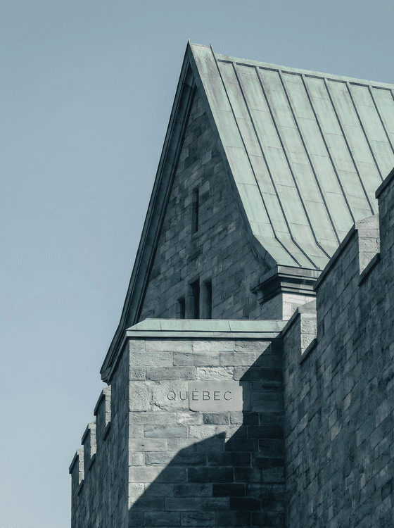 Engraved Stone of Old Quebec