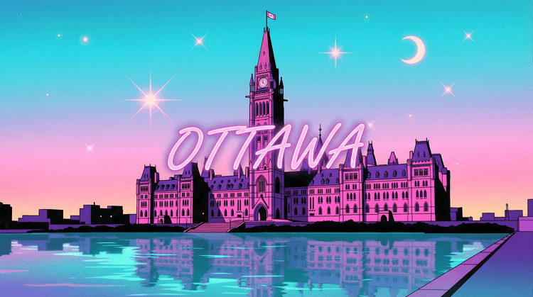 Ottawa City Pop Nightscape