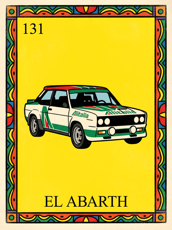 El Abarth - Fiat 131 Alitalia Loteria Edition