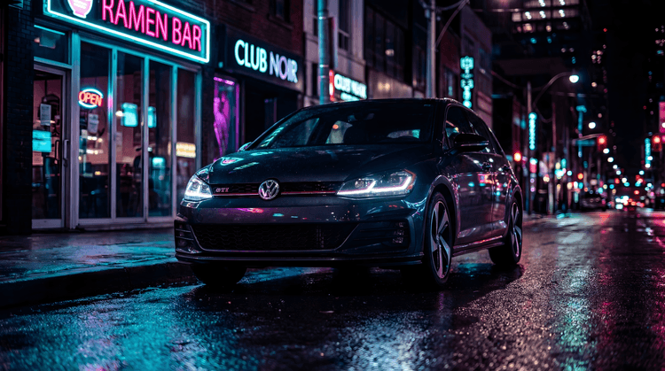 VW Golf GTI Neon City Nocturne