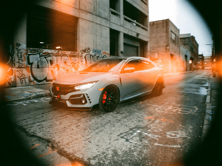 Honda Civic Type R FK8 Urban Alleyway Nocturne
