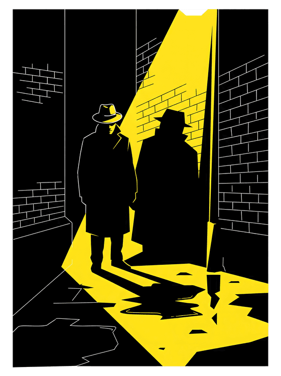 Yellow Light: The Detective's Shadow