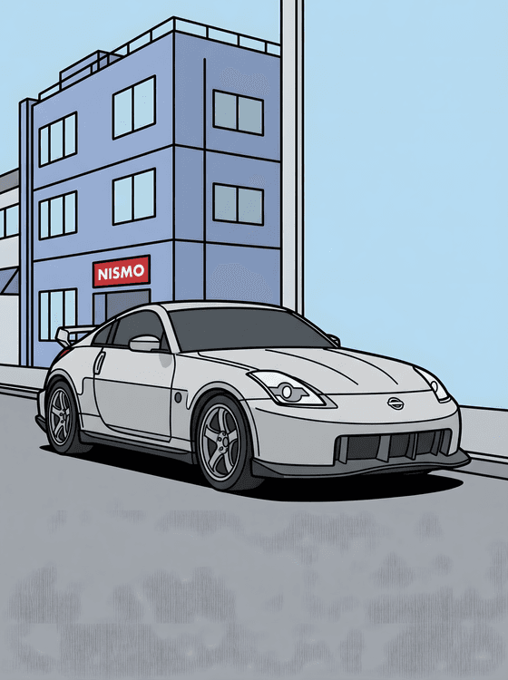 Nismo Z33: Ligne Claire Urban Calm