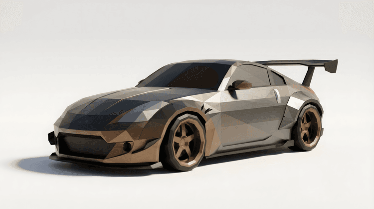 Bronze Z33: Low Poly Widebody Evolution