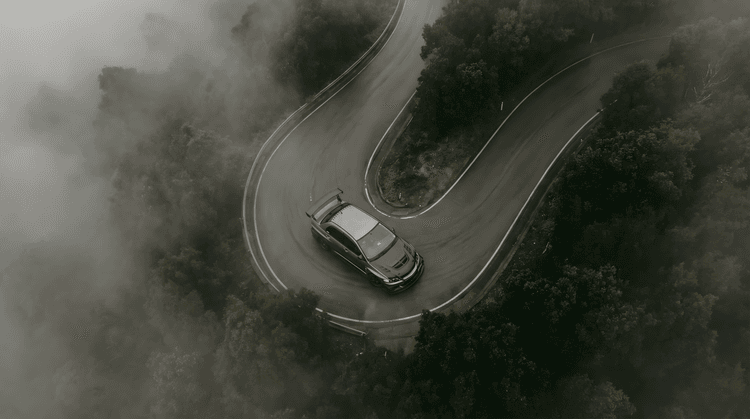 Evo IX: Misty Mountain Switchback