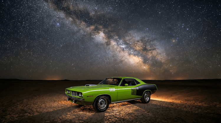 Galactic Cuda: American Muscle Under the Milky Way