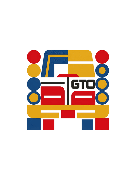 Pontiac GTO Bauhaus Composition