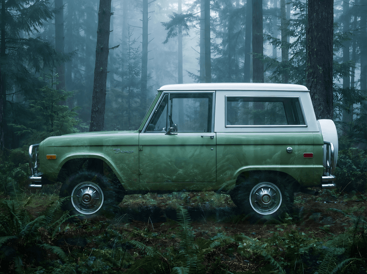 First Gen Bronco: Forest Ghost