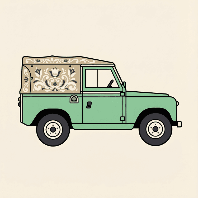 Ornate Expedition: Land Rover Series IIA Folk Art Edition