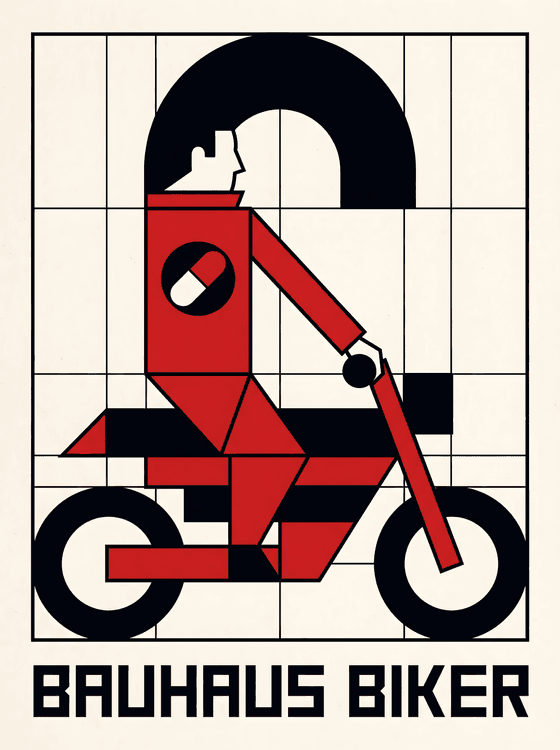 Bauhaus Biker