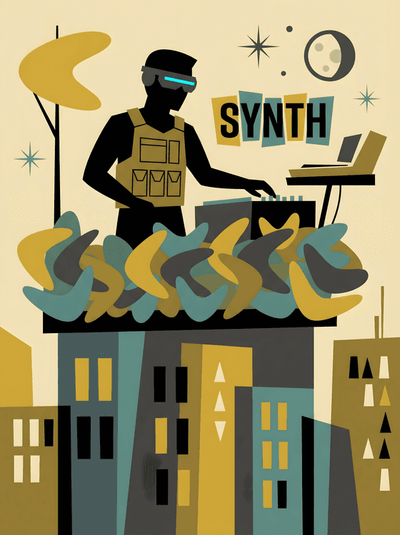 Retro-Synth Rooftop Mix